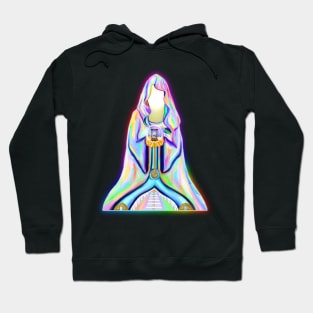 Psychedelic Inner Light Sorceress Fortune Teller Hoodie